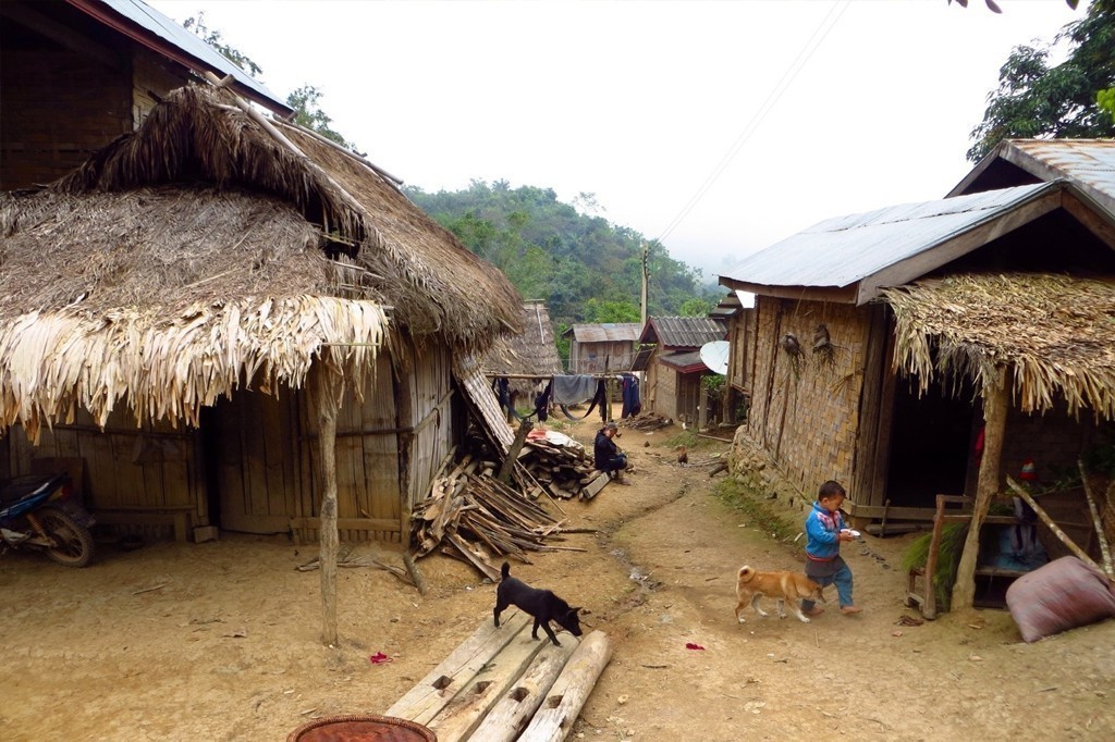 Tribal village in Wayanad